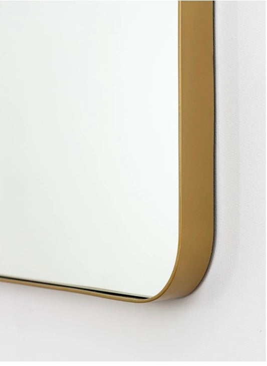Big Deep Frame Soft edge rectangle Mirror