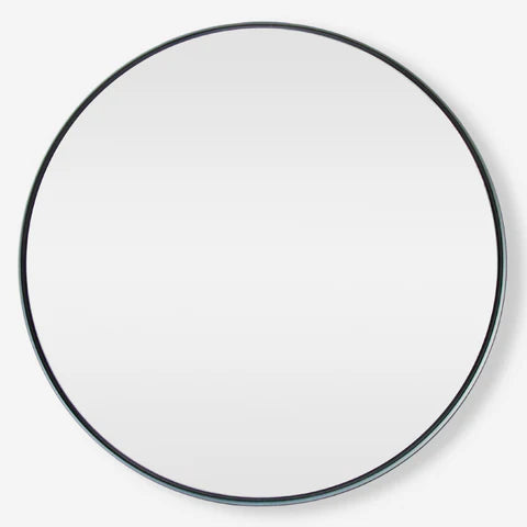 Deep Frame Round Mirror-VANITY